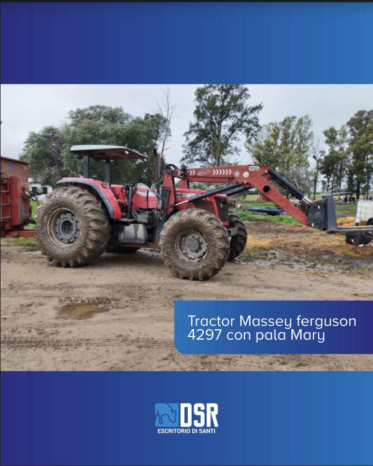Tractor Massey ferguson 4297